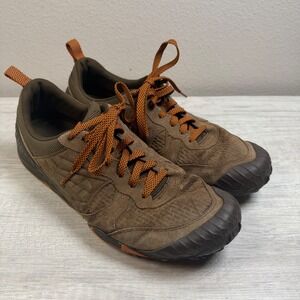 Merrell Performance Footwear Hiking Shoes Size 13 Brown Suede Vibram Sole
